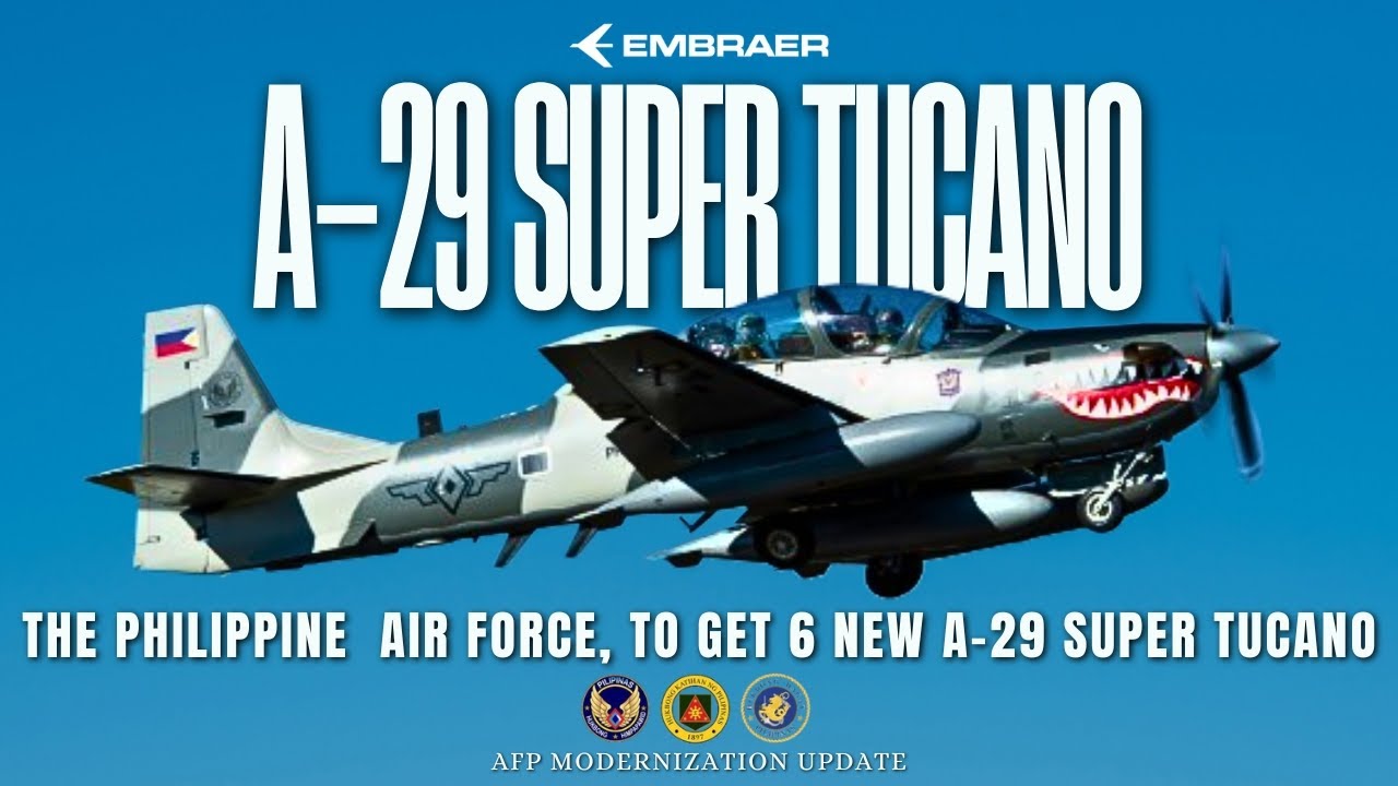 ВВС Филиппин: получить 6 новых самолётов A-29 Super Tucano