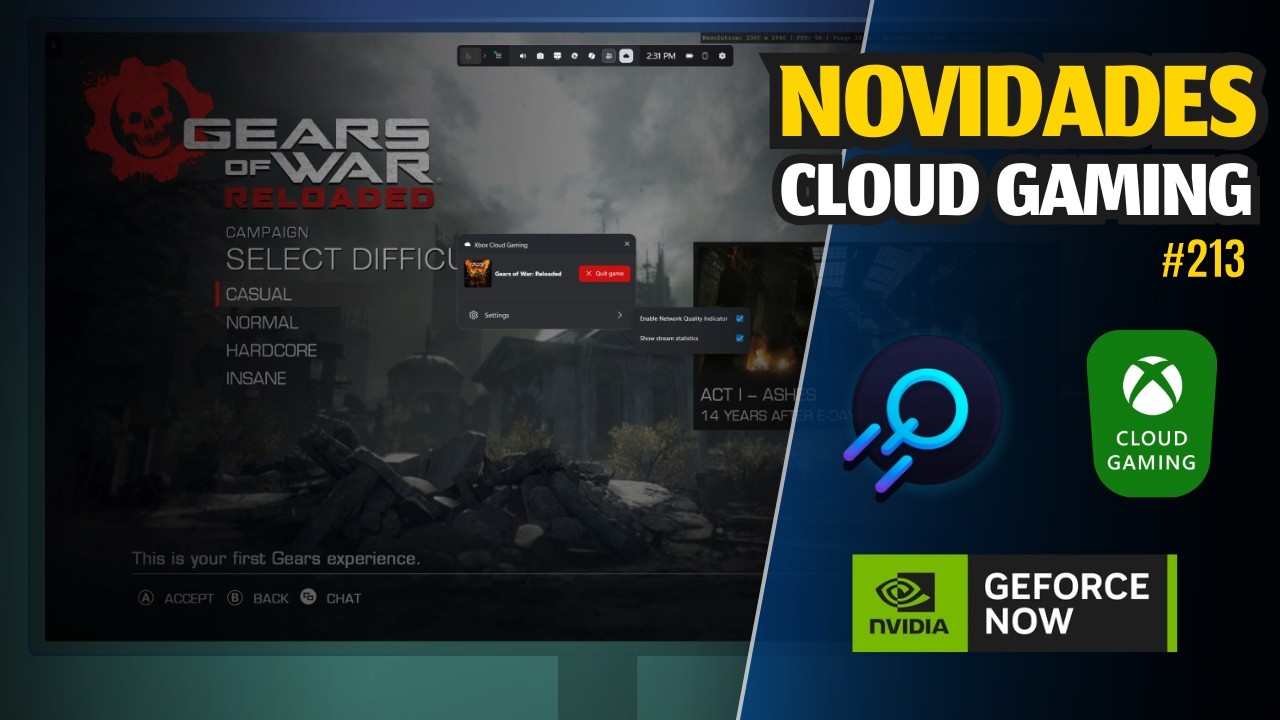 NOVIDADES CLOUD GAMING: 1440P no XCLOUD chegou? BOOSTEROID, GEFORCE NOW e mais... #213