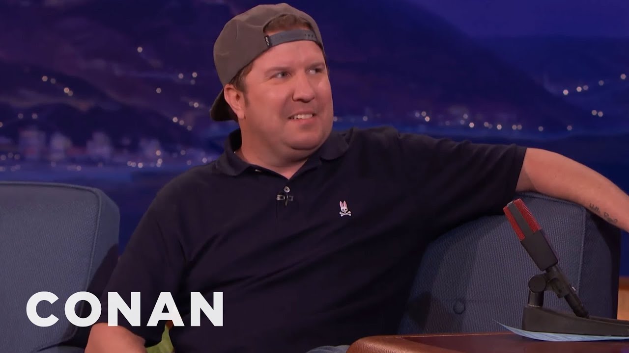 Nick Swardson Learned Not To Get Cocky Around Fire | CONAN on TBS