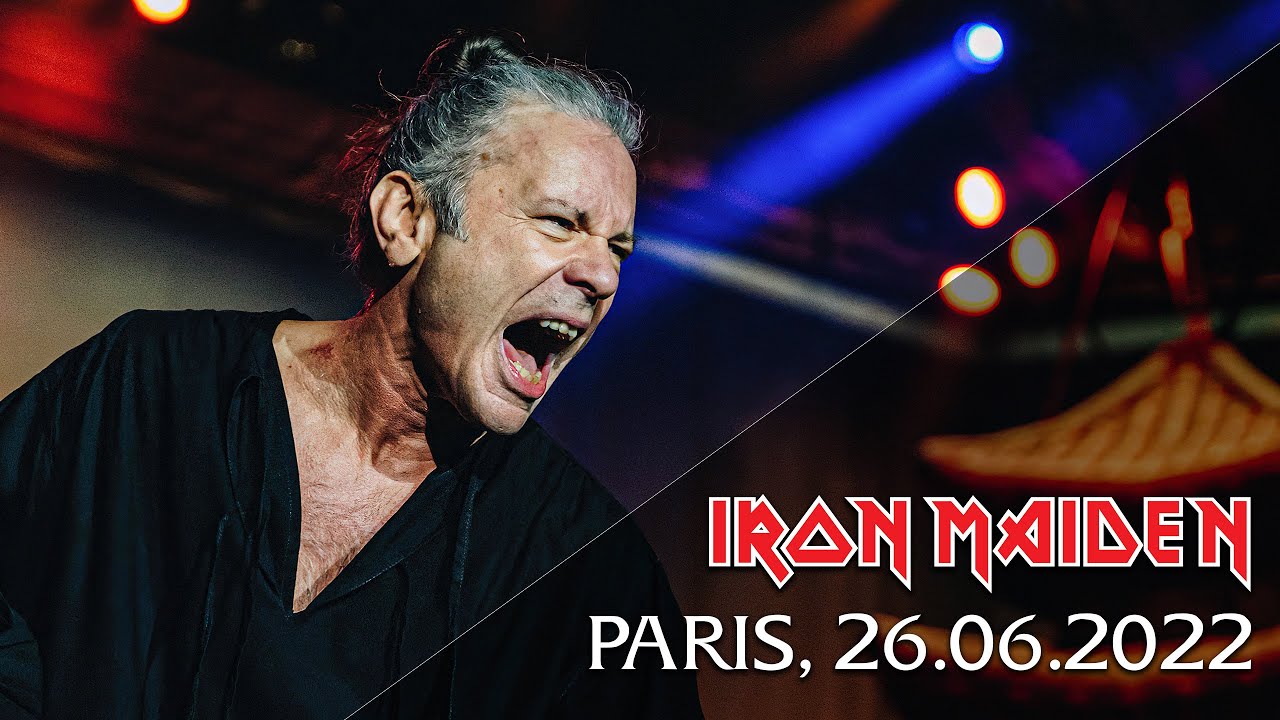 Iron Maiden - La Défense Arena, Paris (26.06.2022) • FULL MULTICAM CONCERT