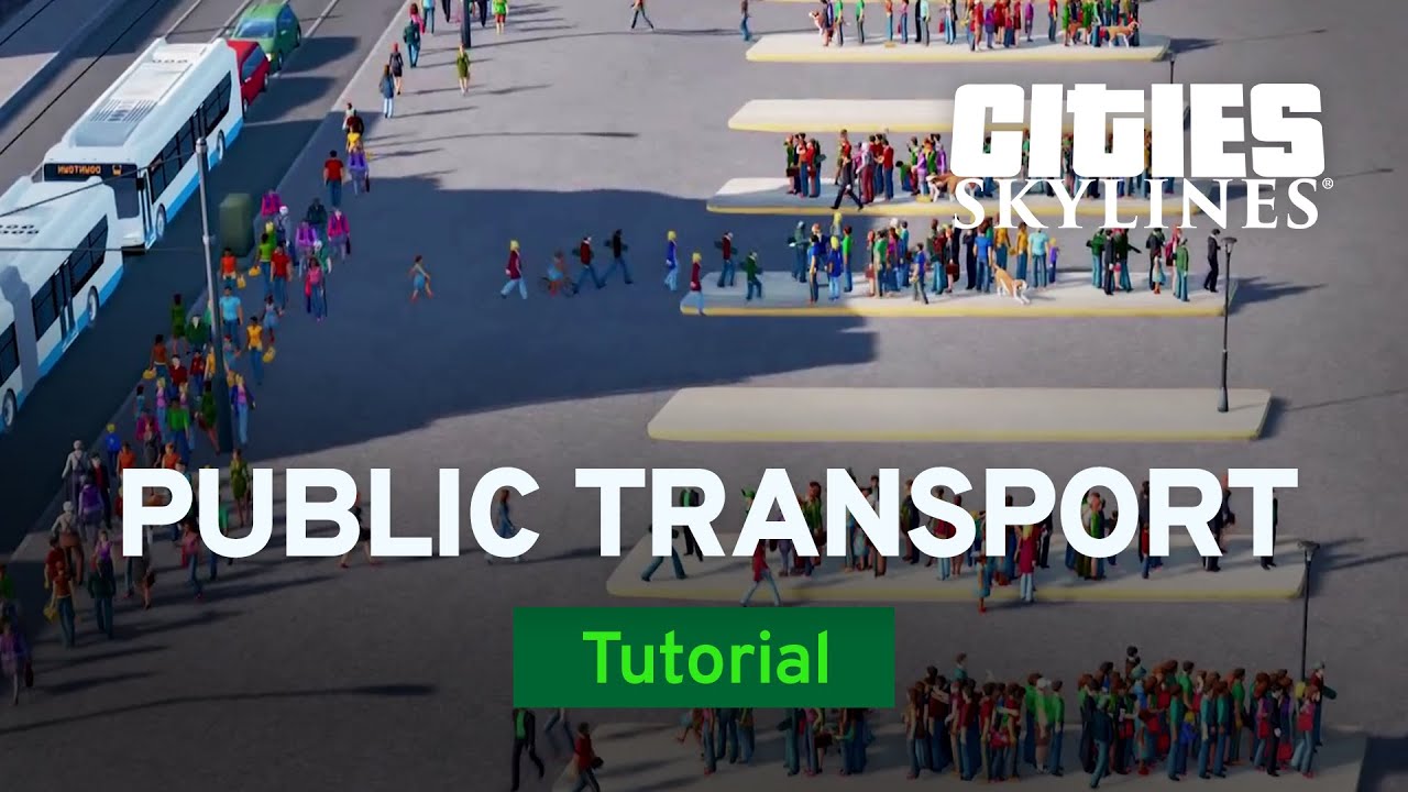 Maximizing Public Transportation with Some Fairlife Milk | Tutorial | Cities: Skylines