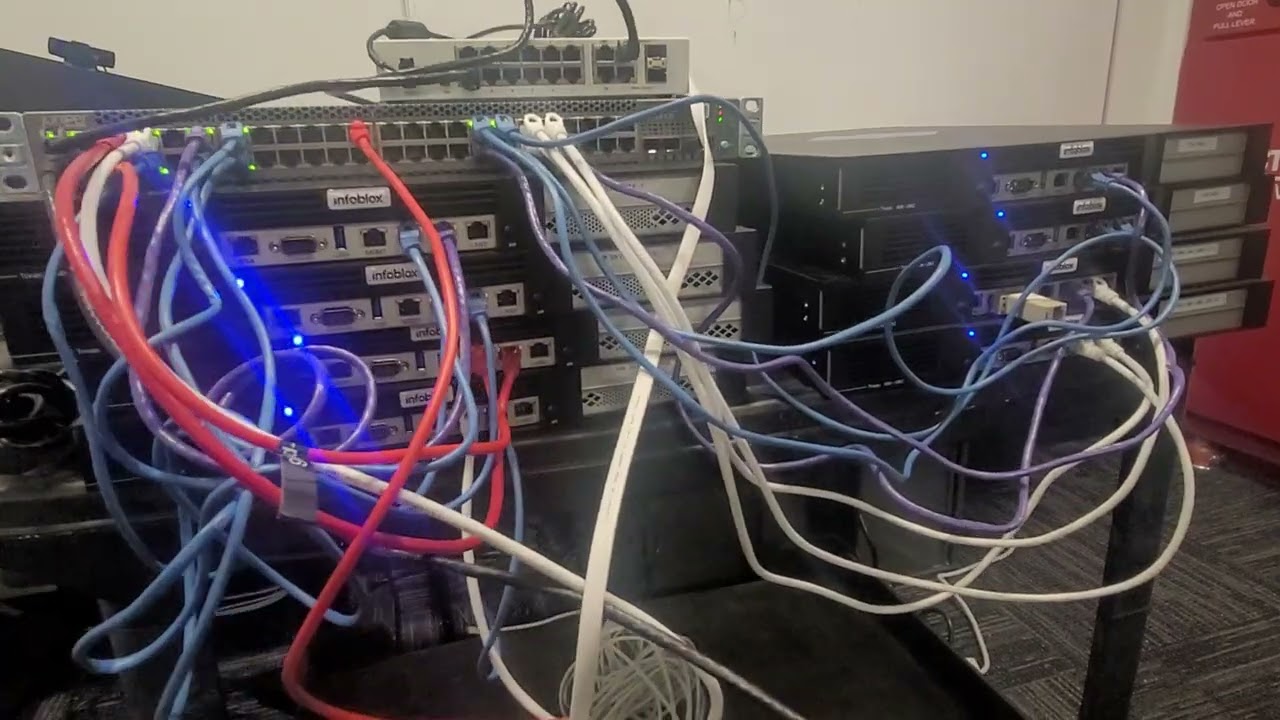 Infoblox grid setup bench,  pre deployment