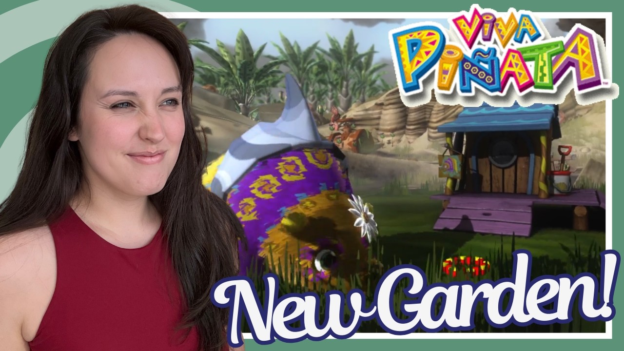 I want to live in this Viva Pinata Garden!