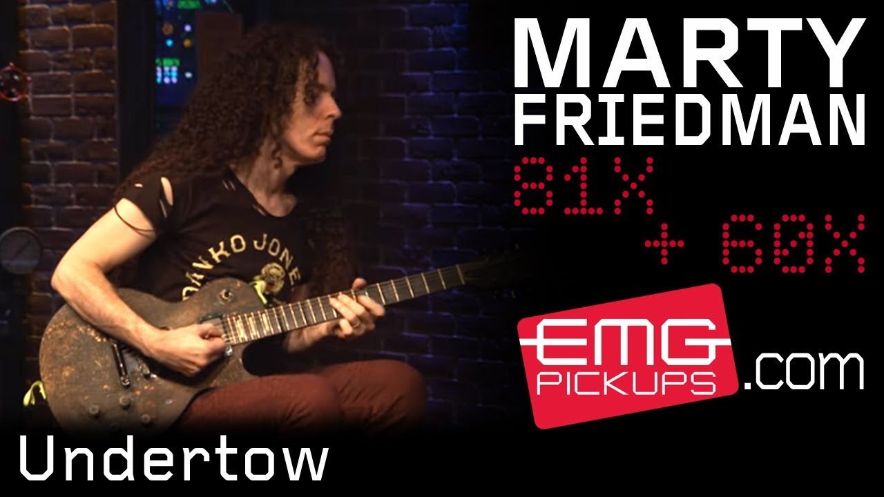 Marty Friedman performs 