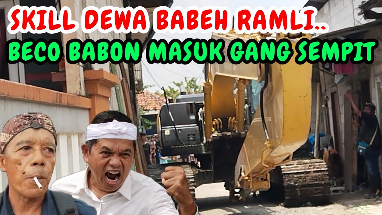 Bikin Melongo‼️Beco Raksasa Masuk Gang Tanpa Sentuh Tembok #kangdedimulyadi #dedimulyadi #kdm 