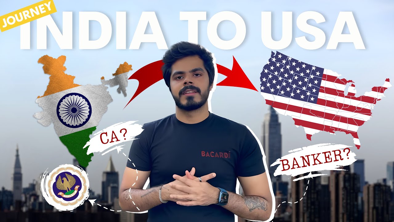 My story from CA in India to USA || Indian in USA || Indian Chartered Accountant