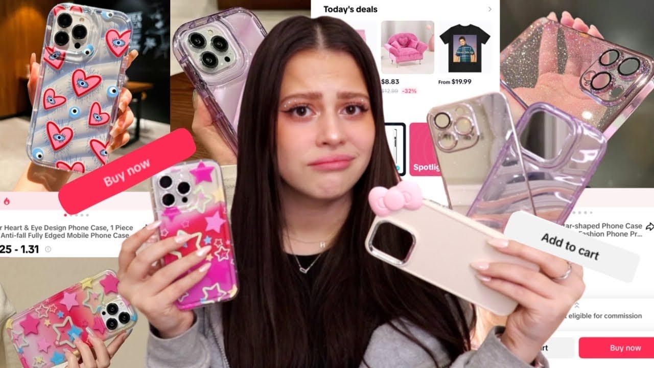 I Bought Phone Cases From TikTok *iPhone 15 Pro Max*📱✨