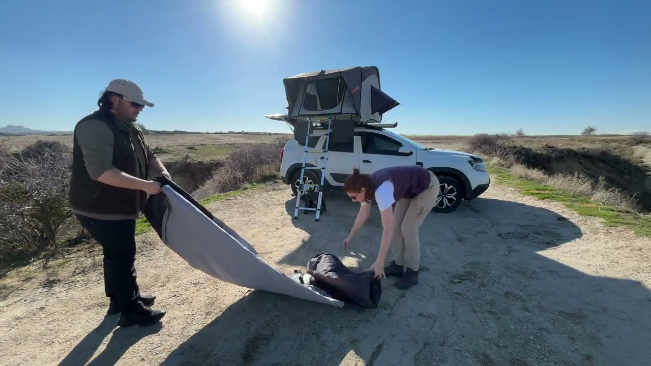 RÜZGARLI BİR GÜNDE VADİ KAMPI ⛺️