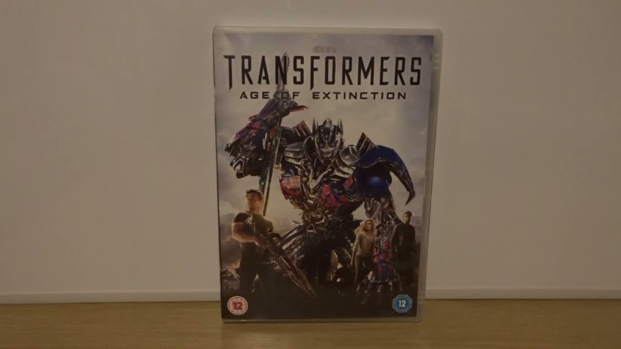Распаковка DVD с фильмом &laquo;Трансформеры: Эпоха истребления&raquo; (Великобритания)