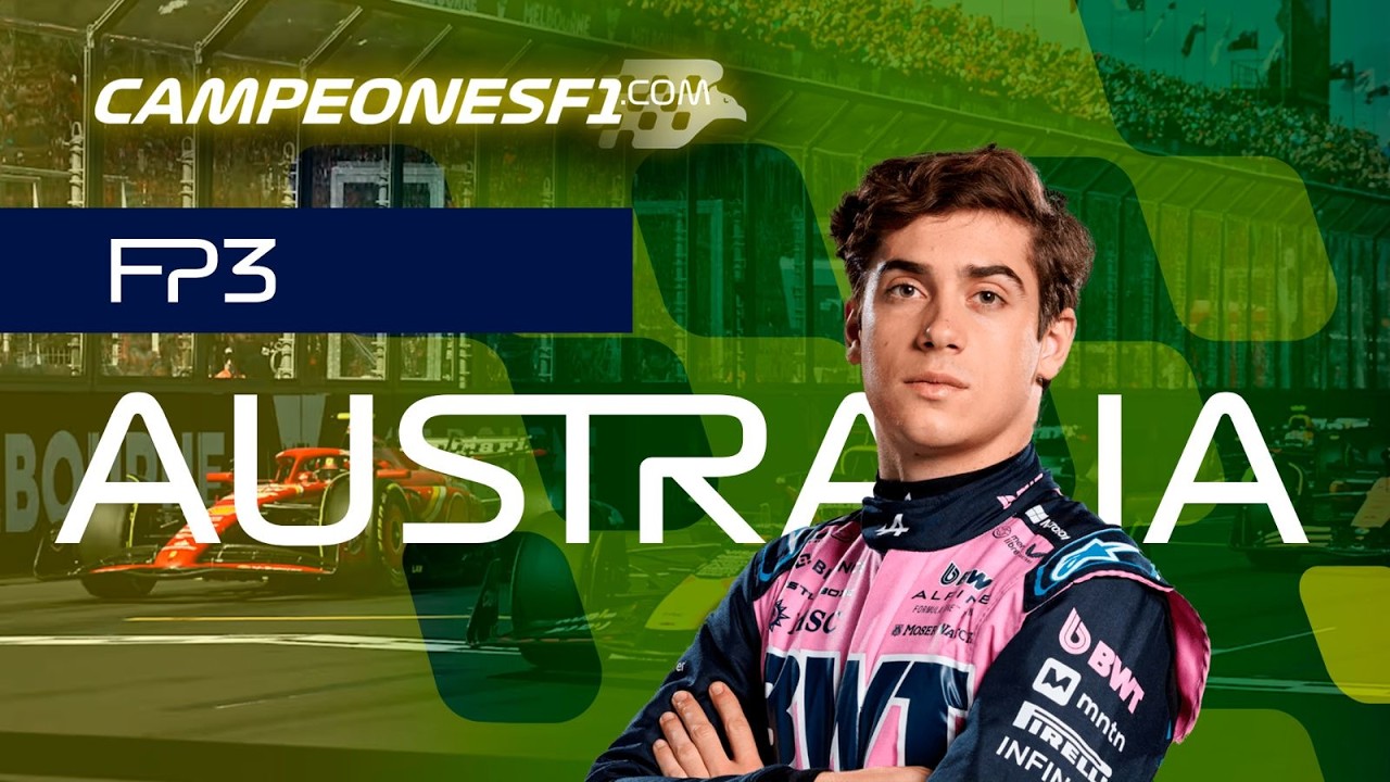🛑 F1 EN VIVO | COLAPINTO en la PRÁCTICA 3 de AUSTRALIA - Campeones - 6/3/2026