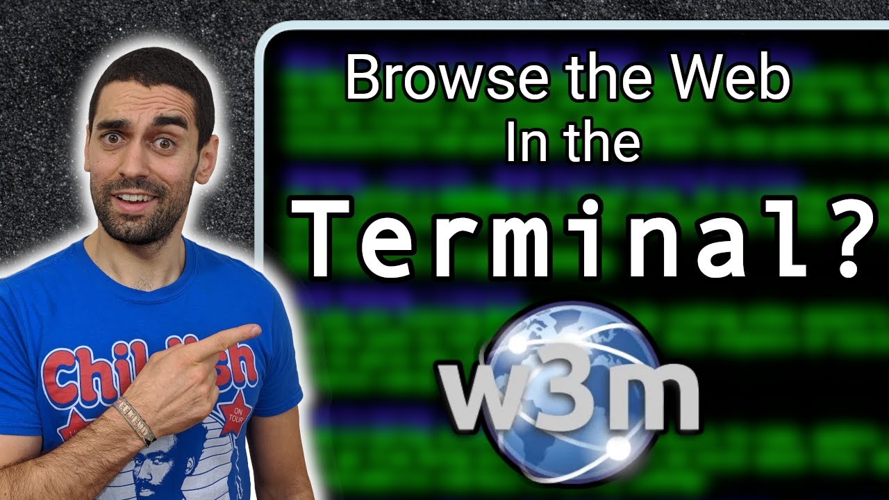 Просмотр веб-страниц в терминале - W3M