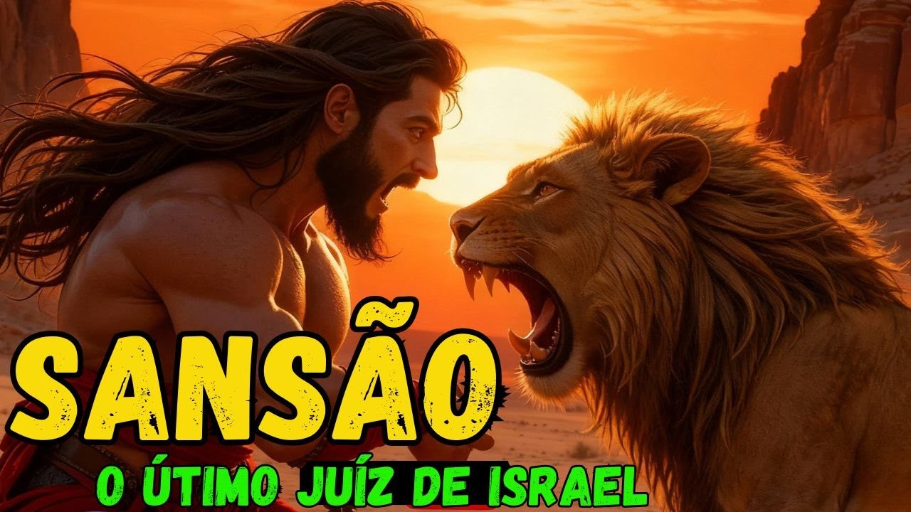 SANSÃO. O ÚLTIMO JUIZ DE ISRAEL !! #viral #fe #históriabíblica