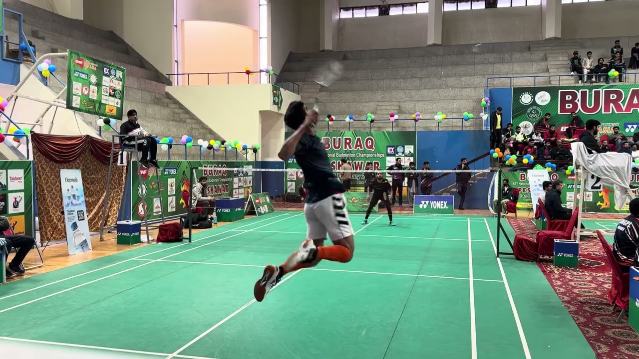 Ahmed Asif VS Aashan Tanveer (Set 1 & 2) | 62nd National Championships Peshawar 2026 Badminton