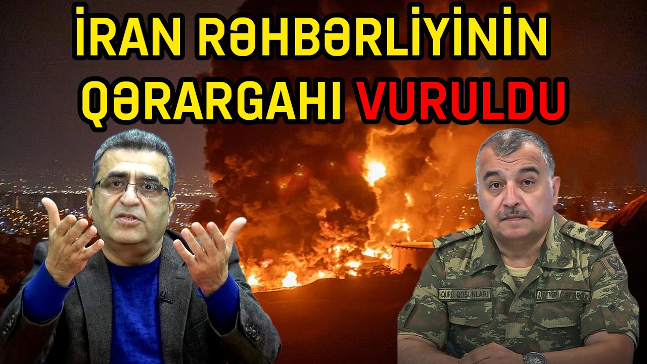 Üzeyir Cəfərov ilə DEBAT: Müharibə şiddətlənir, İran rəhbərliyiynin qərargahı vuruldu