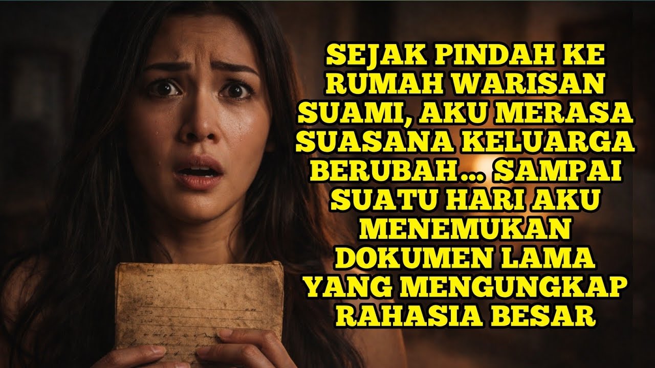 SEJAK PINDAH KE RUMAH WARISAN SUAMI, AKU MERASA SUASANA KELUARGA BERUBAH… SAMPAI AKU MENEMUKAN INI