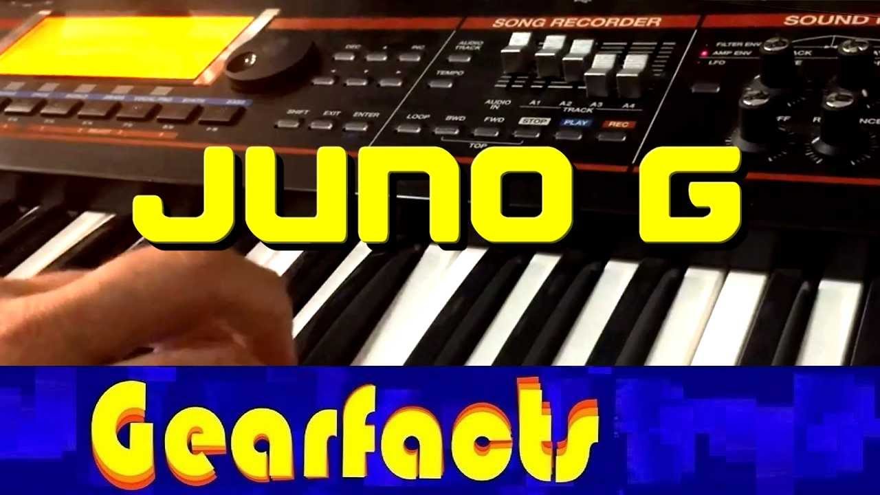 Roland JUNO G: Целая студия в ОДНОМ синтезаторе: все необходимые вам тембры, эффекты и записи.