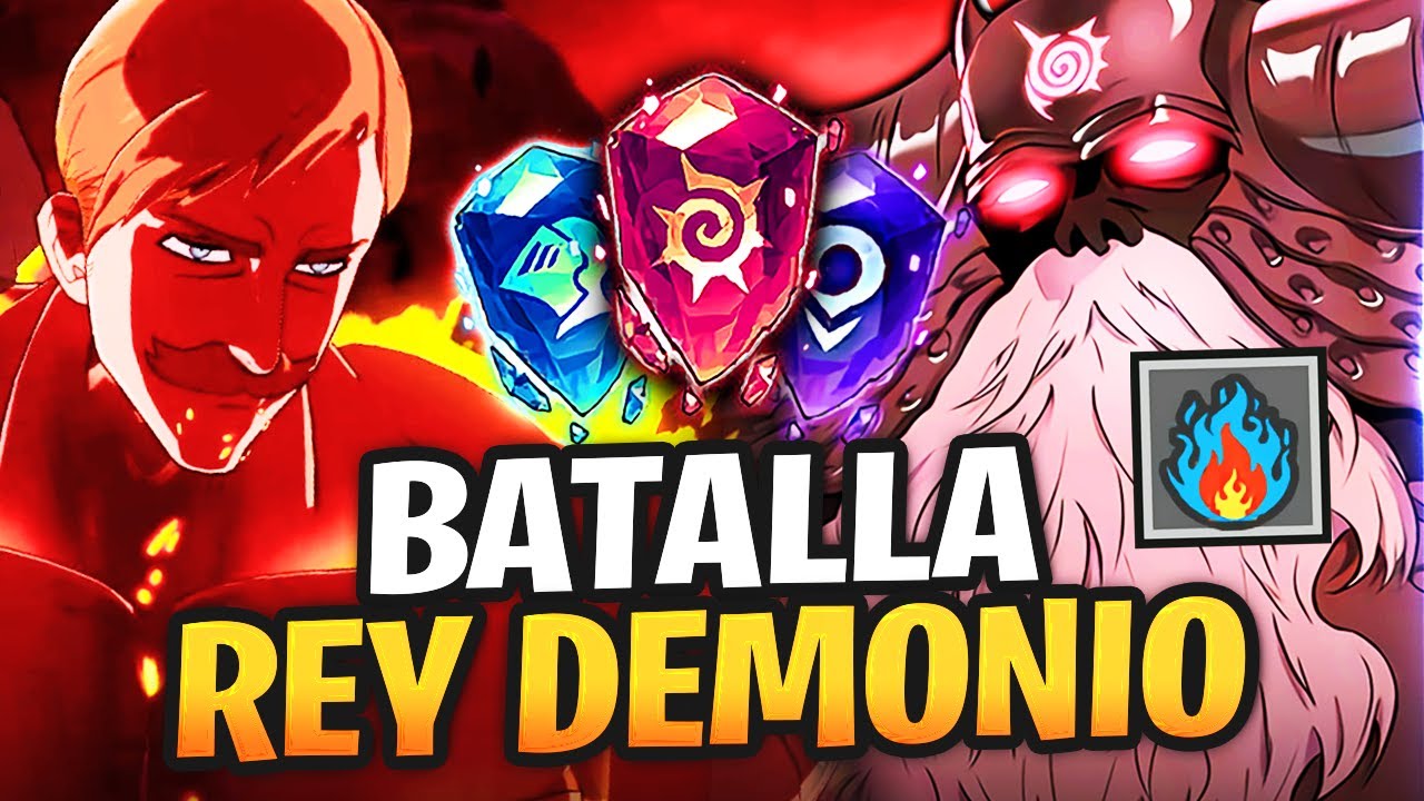 BATALLA DEL REY DEMONIO con ESCANOR DUAL FULL PECADOS! - 7ds Grand Cross