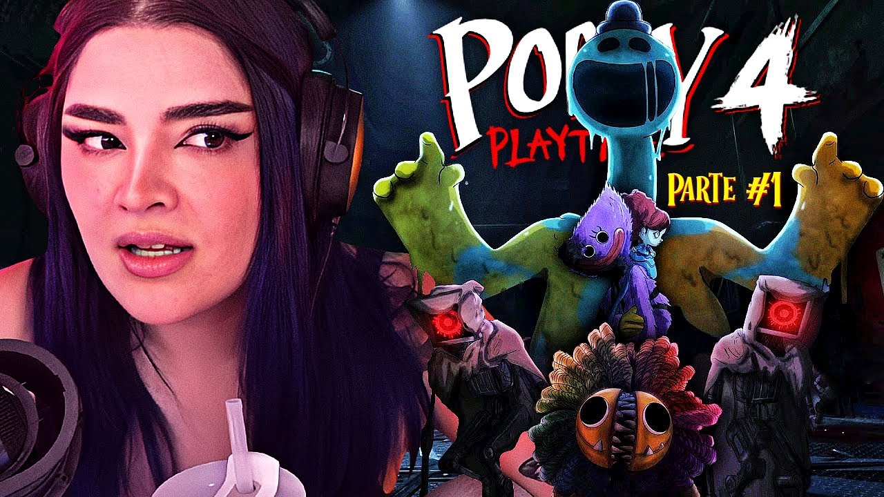 CAPRI JUGANDO POPPY PLAYTIME CHAPTER 4 | PARTE #1