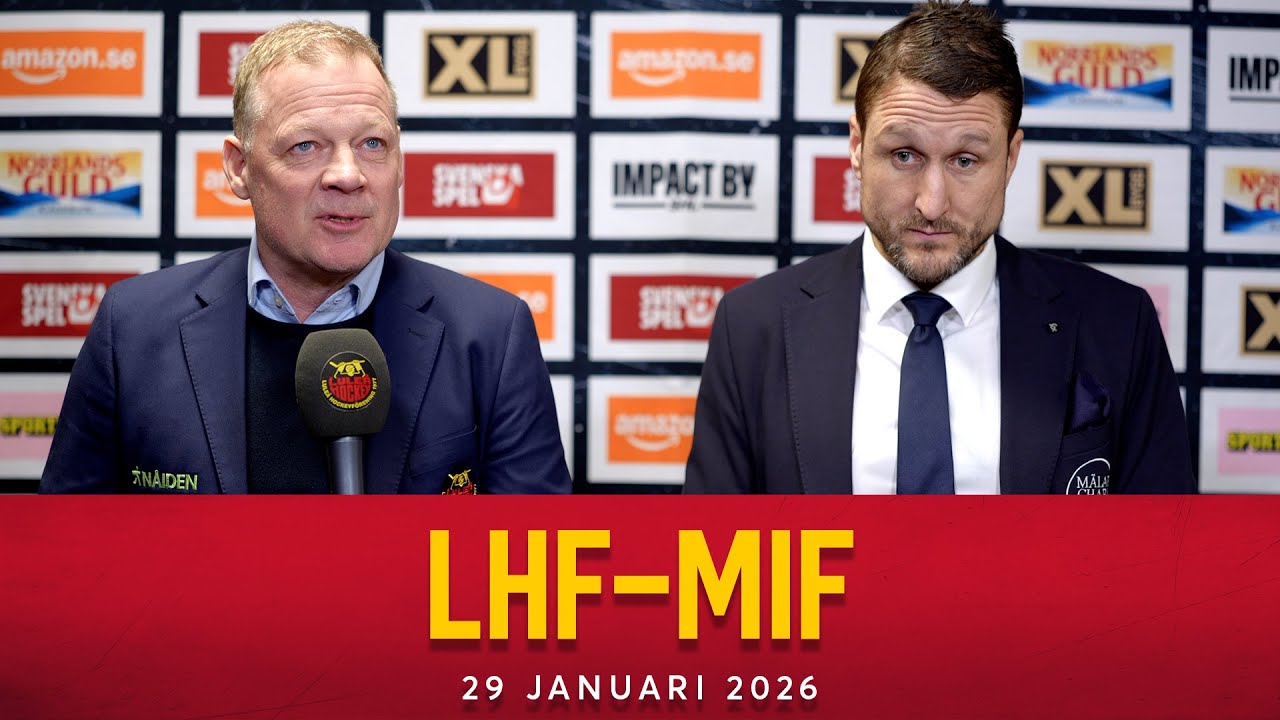 Presskonferens | Luleå Hockey - Malmö Redhawks | 2026-01-29