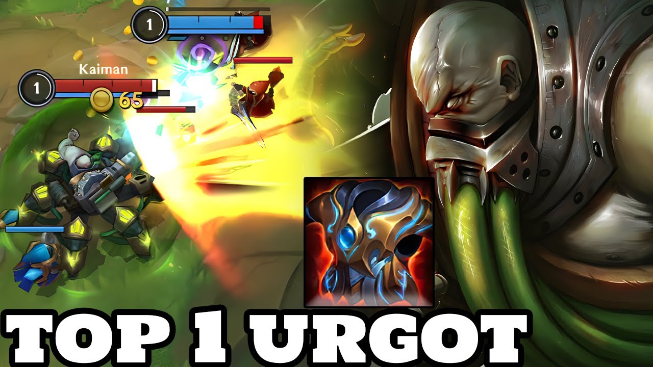 Wild Rift Urgot - Top 1 Urgot Gameplay Rank Grandmaster