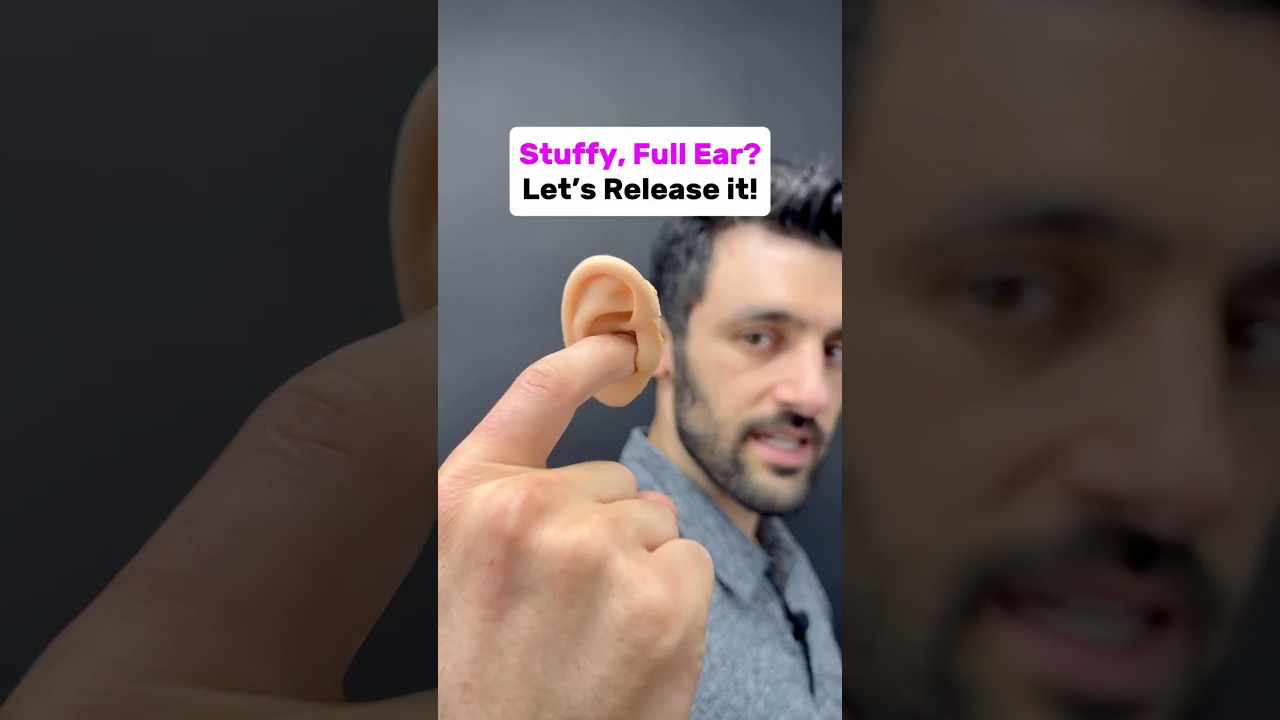Do you experience fullness in the ear? #earache #tmj #tmd
