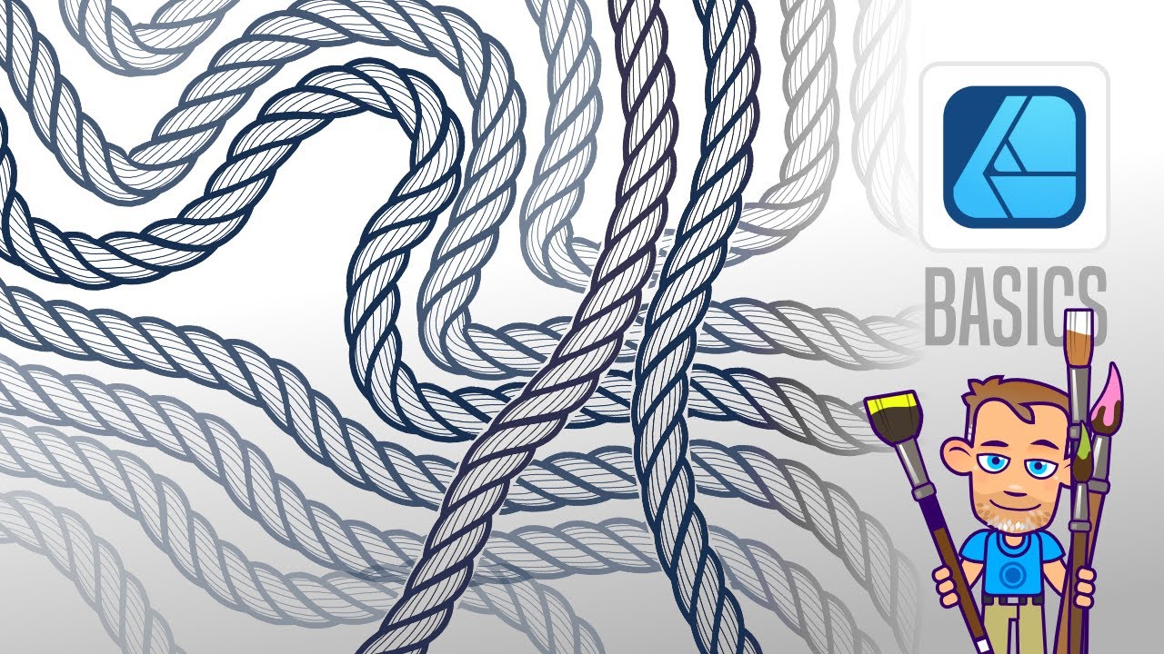 Affinity Designer Tutorial - Creating a Seamless Rope Brush