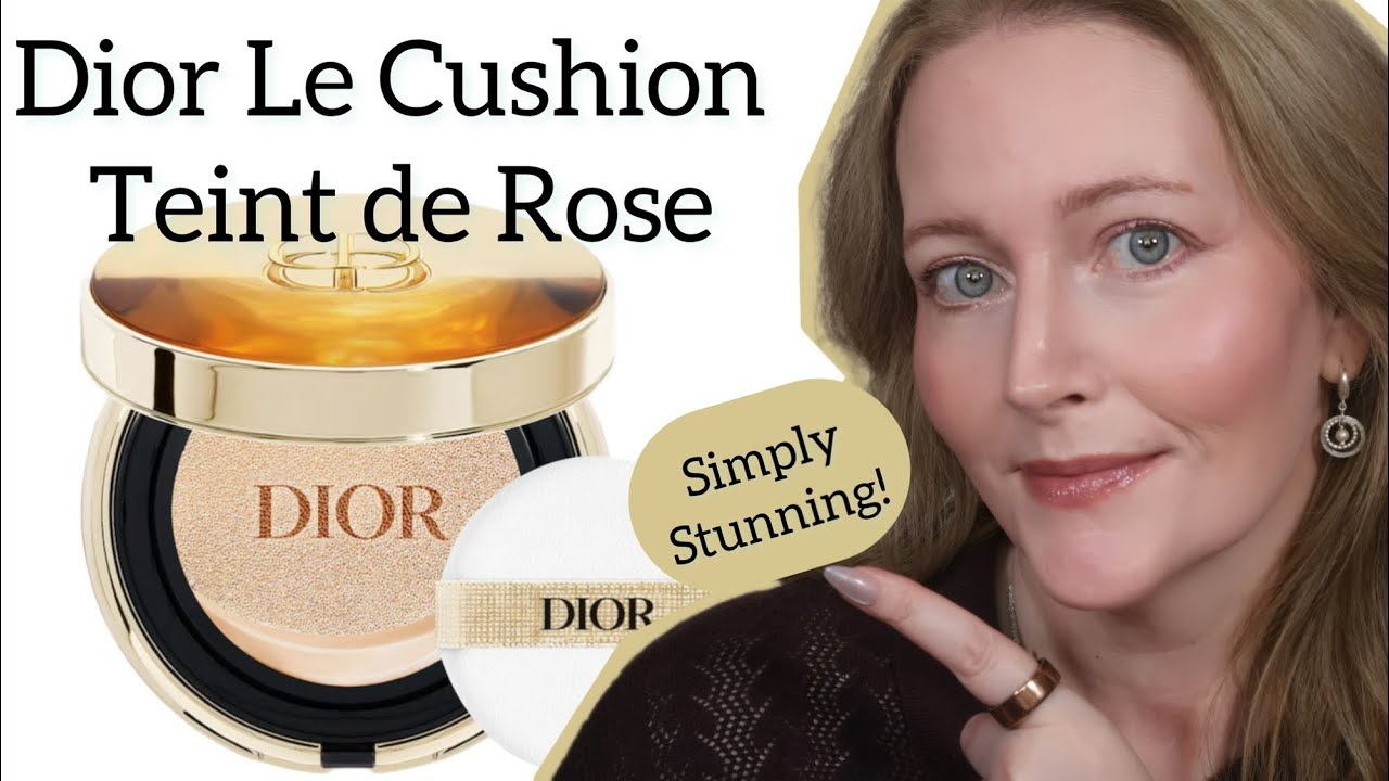 Dior Le Cushion Teint de Rose - cushion foundation.  Wear Test