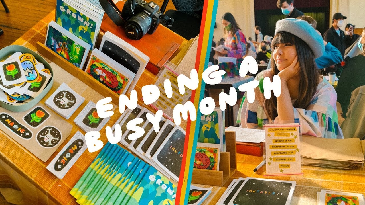 ENDING A BUSY MONTH ✷ STUDIO VLOG 55