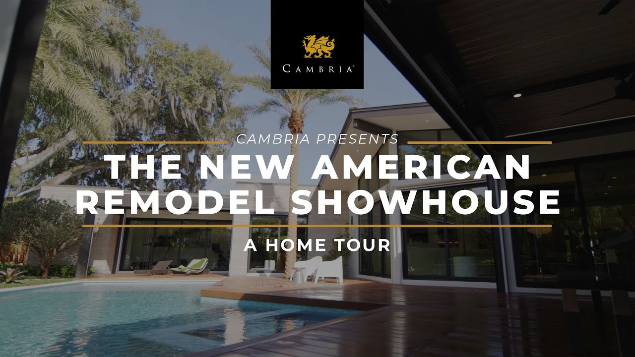 Tour a Mid-century Modern Home in Winter Park FL | The New American Remodel Showhouse 2022 | Cambria