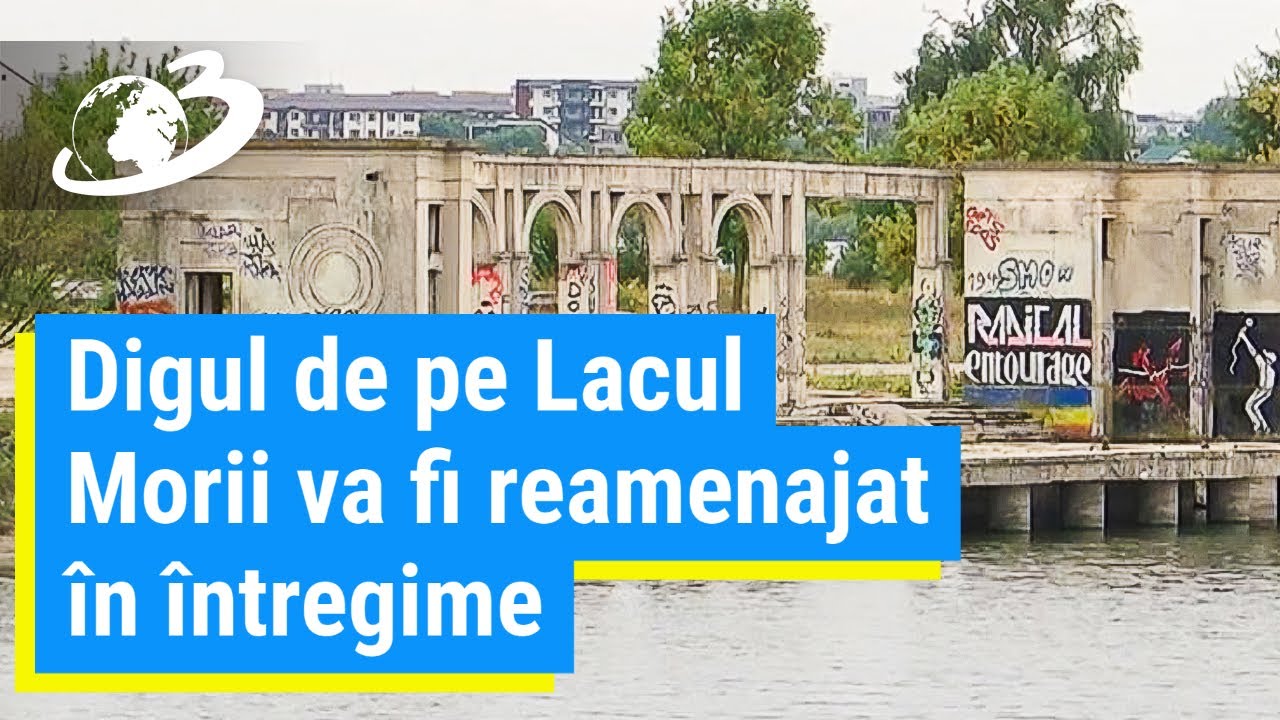 Digul de pe Lacul Morii va fi reamenajat în întregime:  Aici este cel mai frumos apus din București!