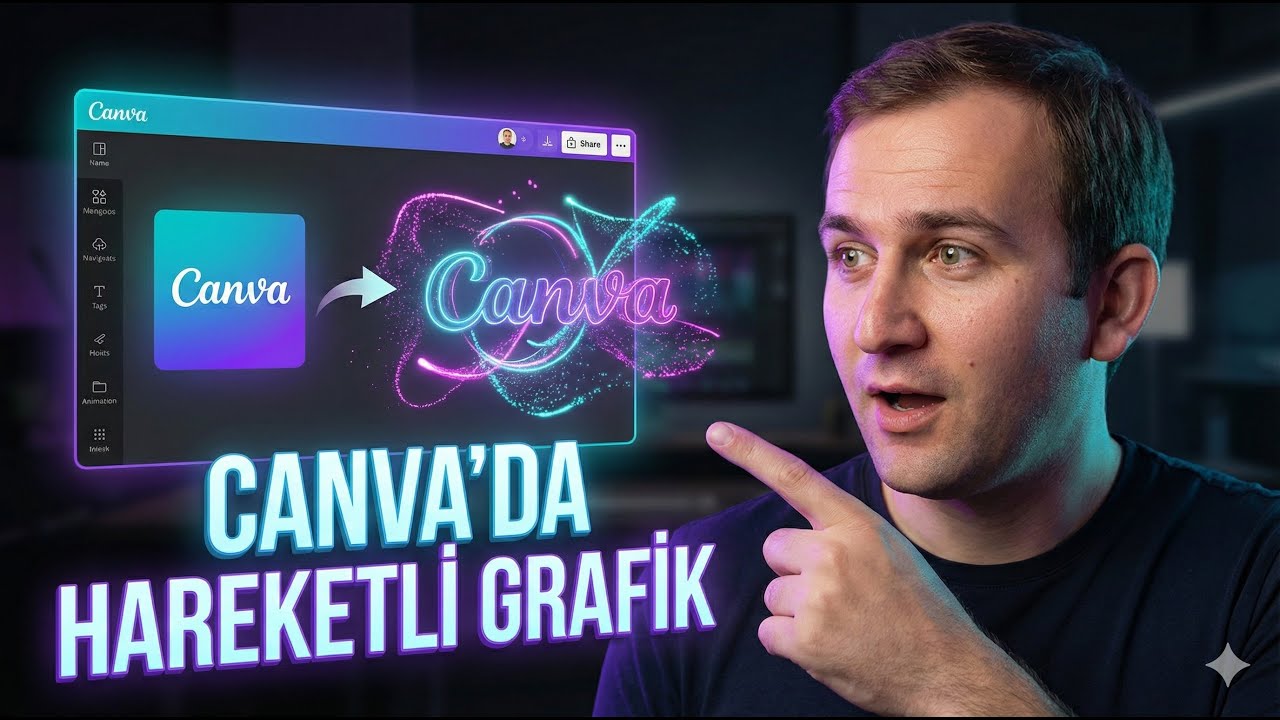 Canva'da Bunu Bilen Az! Hareketli Grafik Sırrı!