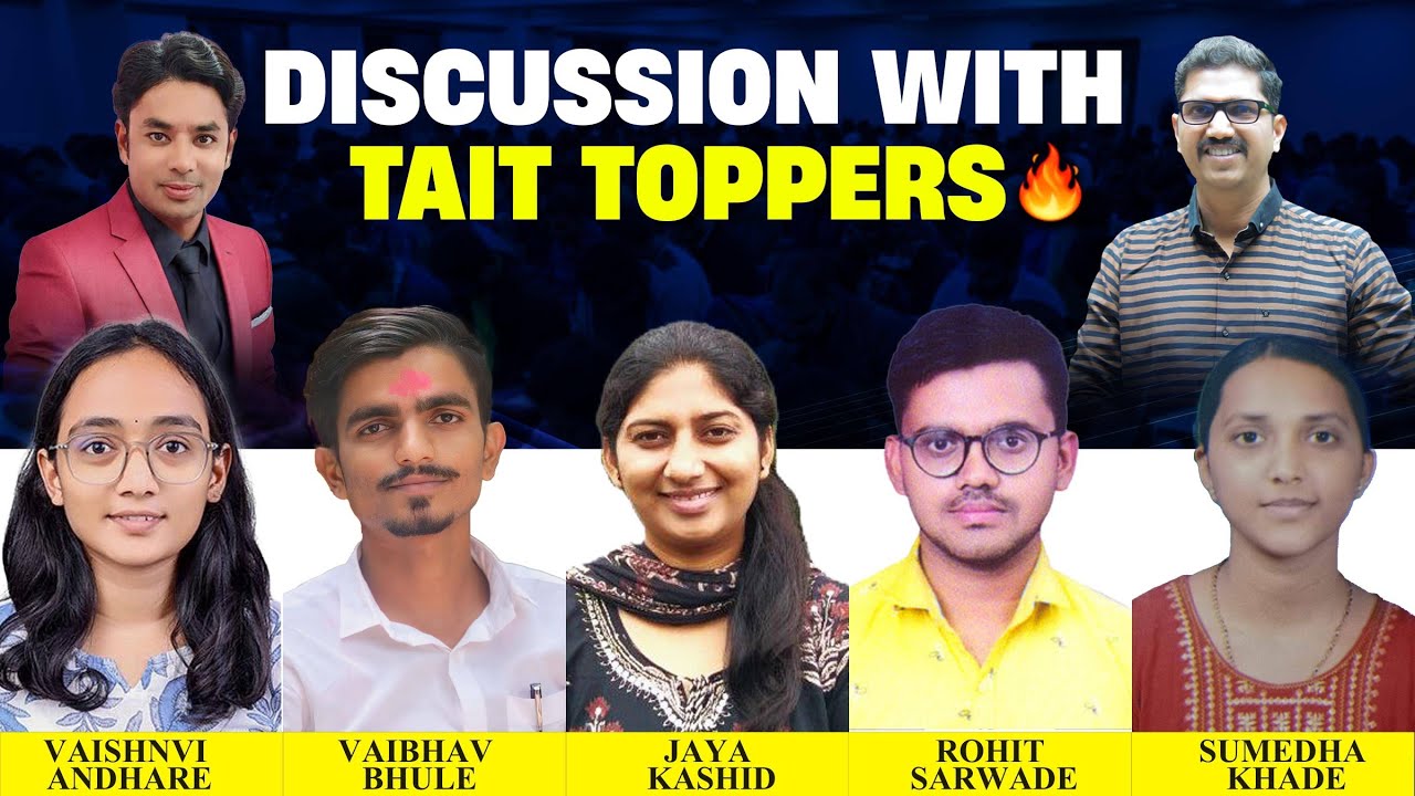 Discussion With TAIT Toppers | TAIT Result 2025 | Raheman Pathan & Dhyan Warade | Master Teacher