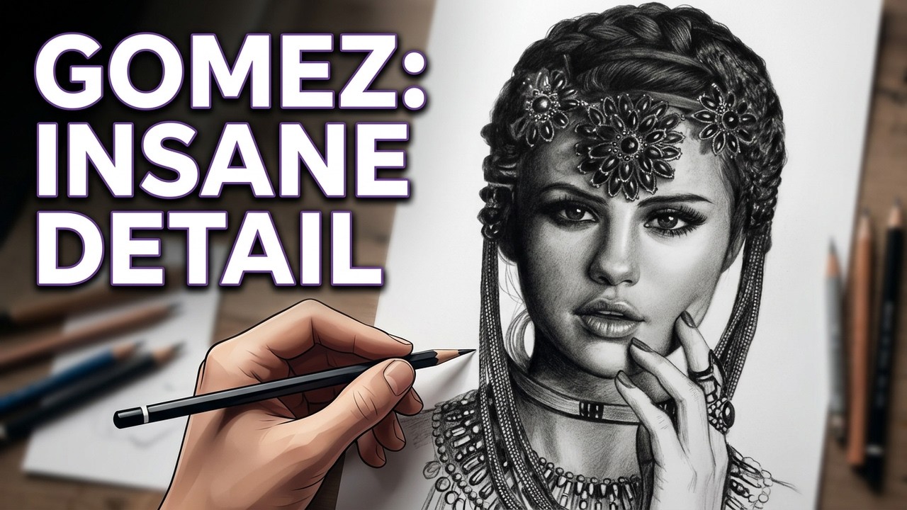 Drawing SELENA GOMEZ