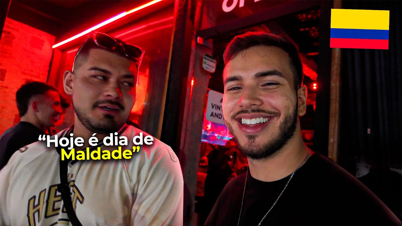 ASSIM É A NOITE NA BALADA DA COLOMBIA 🇨🇴 com @Nômade Sincero