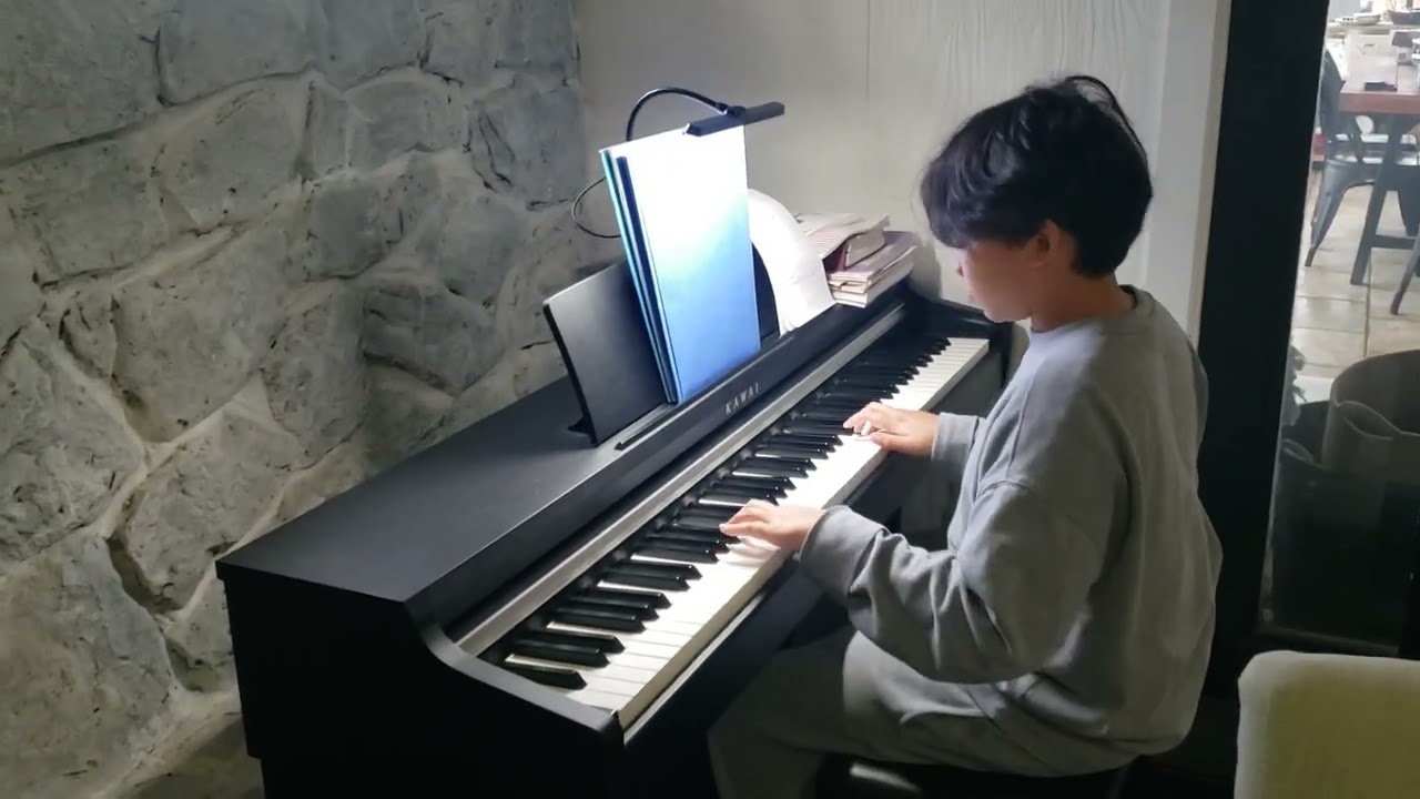 Michael Jr. Practicing 