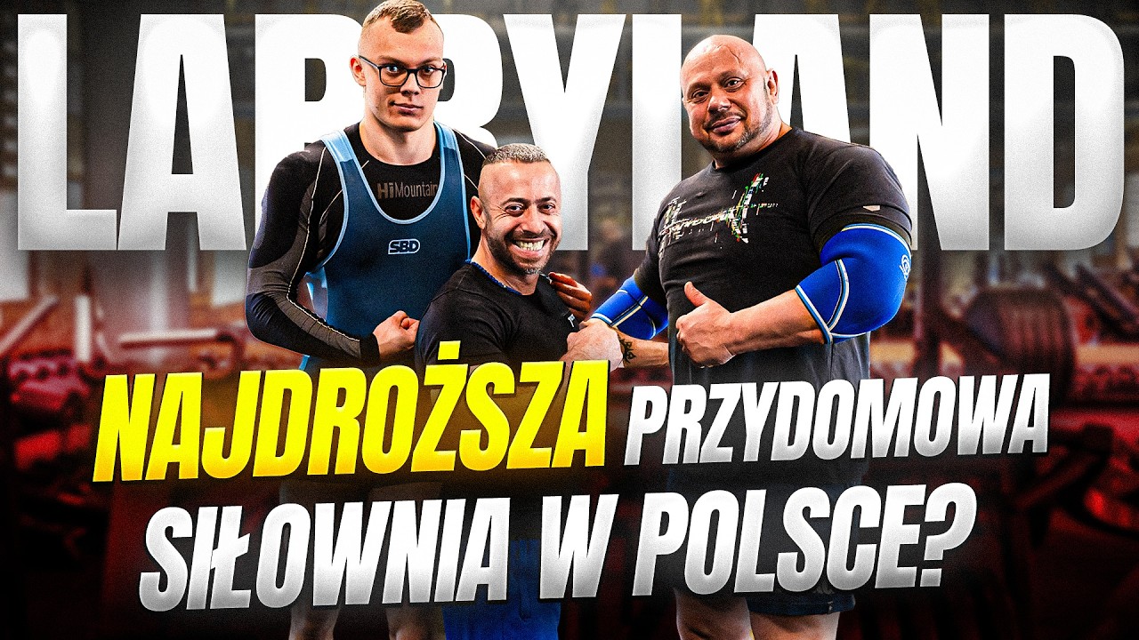 120kg HANTLE 🤯 Ciężkie dźwiganie w Larryland!