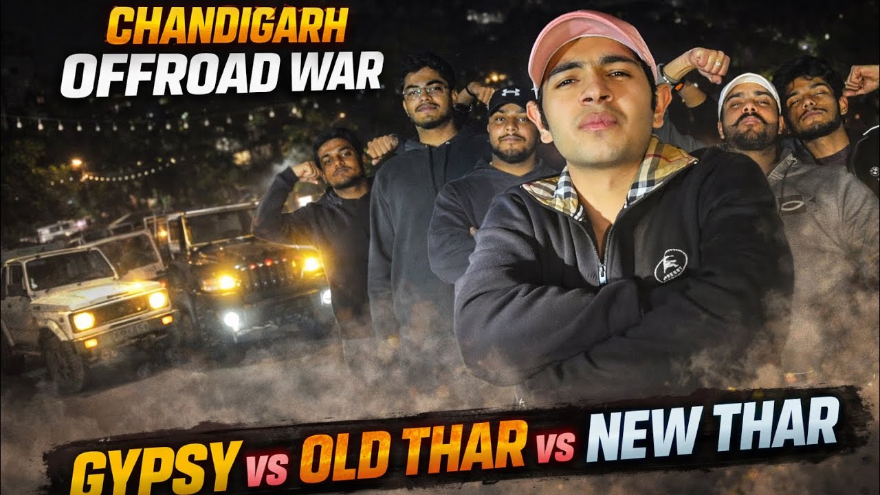 4x4 Offroading in Chandigarh🤯😱 Mullanpur offroading track🔥