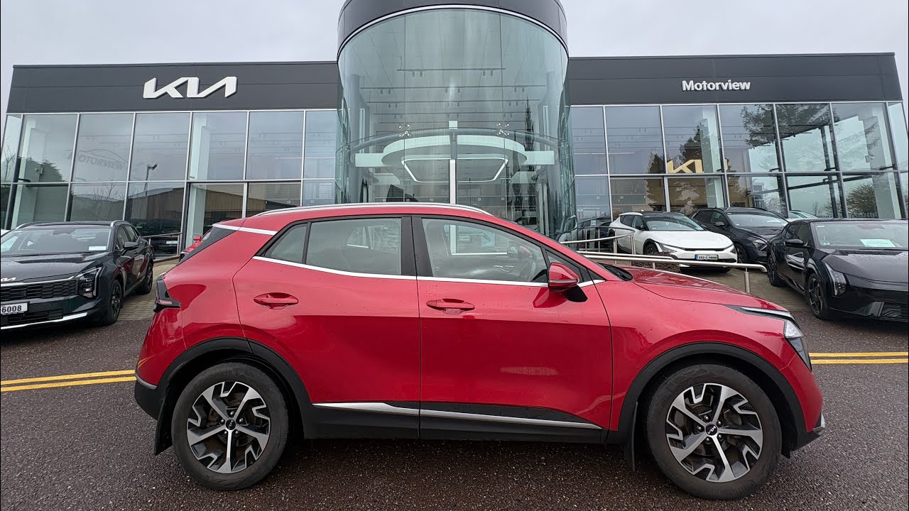 Kia sportage red k2 2022