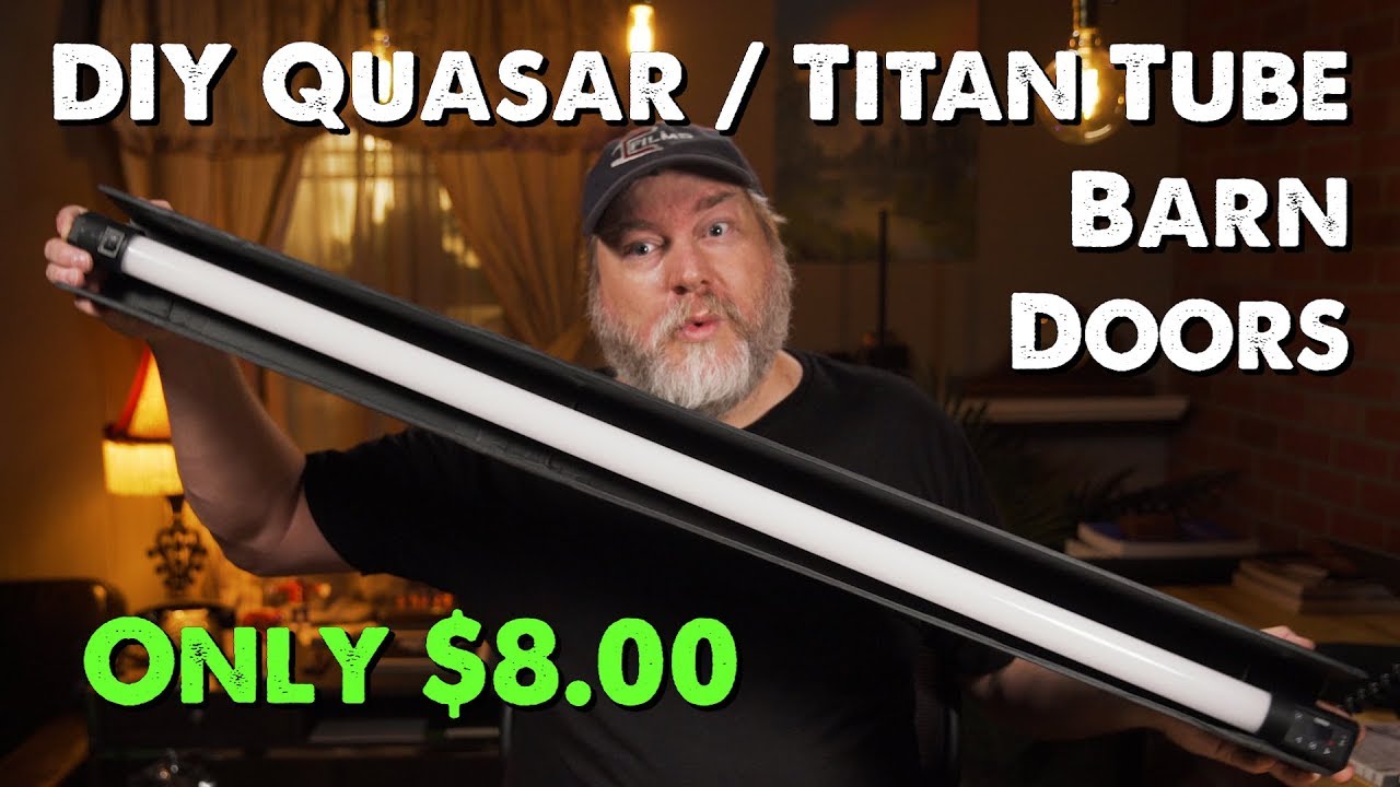 DIY Quasar Science or Astera Titan Tube Barn Doors for 8 Bucks