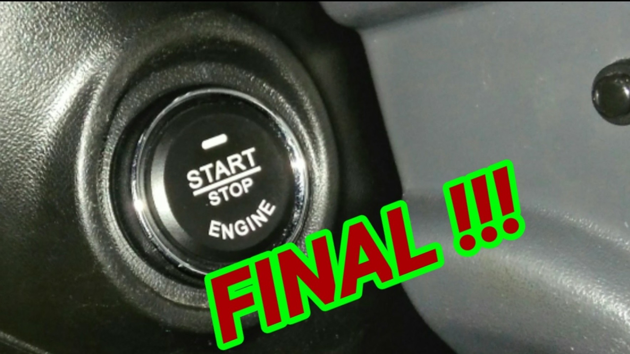 Instalação do Botão Start Stop no Novo Uno Vivace (final)