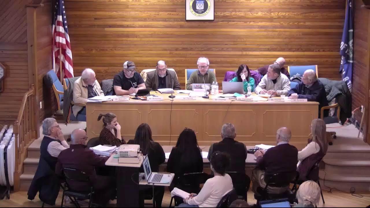 1/21/2026 Planning Board Regular Meeting Part 2, Town of Clinton, NY