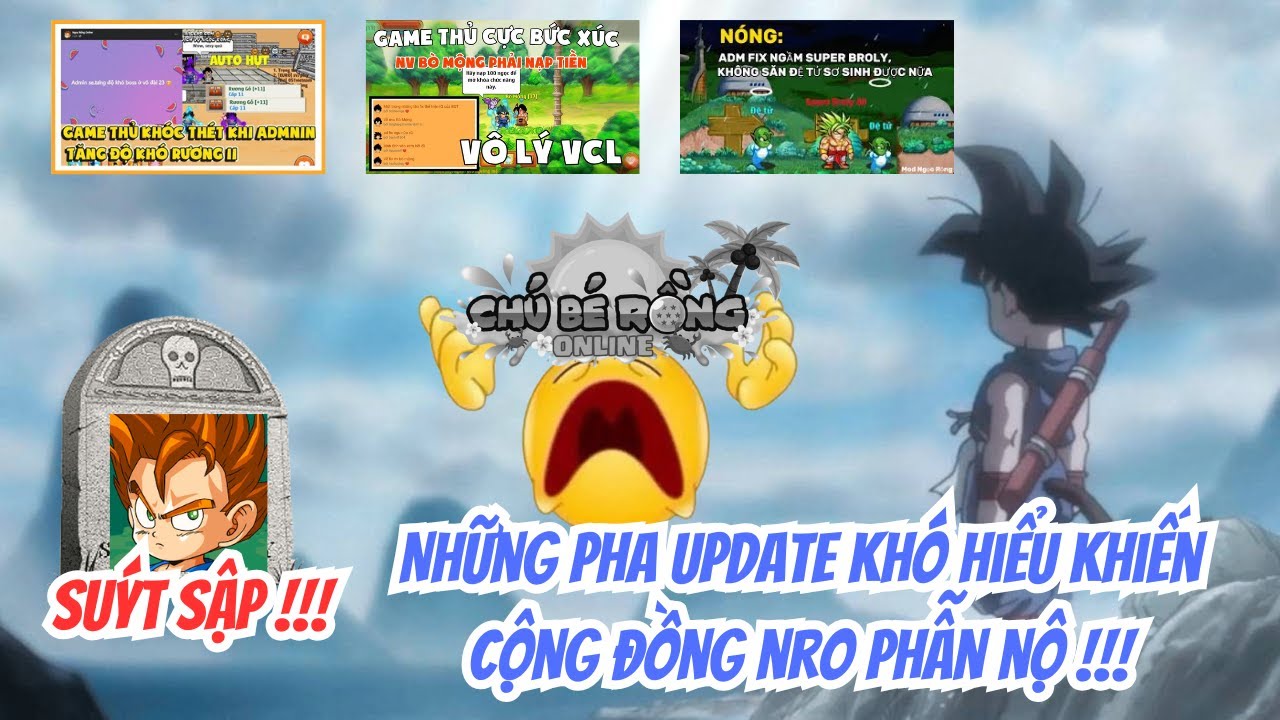 Ngọc Rồng Online - Bản tin #10: Những pha UPDATE đi vào lòng đất trong quá khứ khiến NRO suýt TOANG