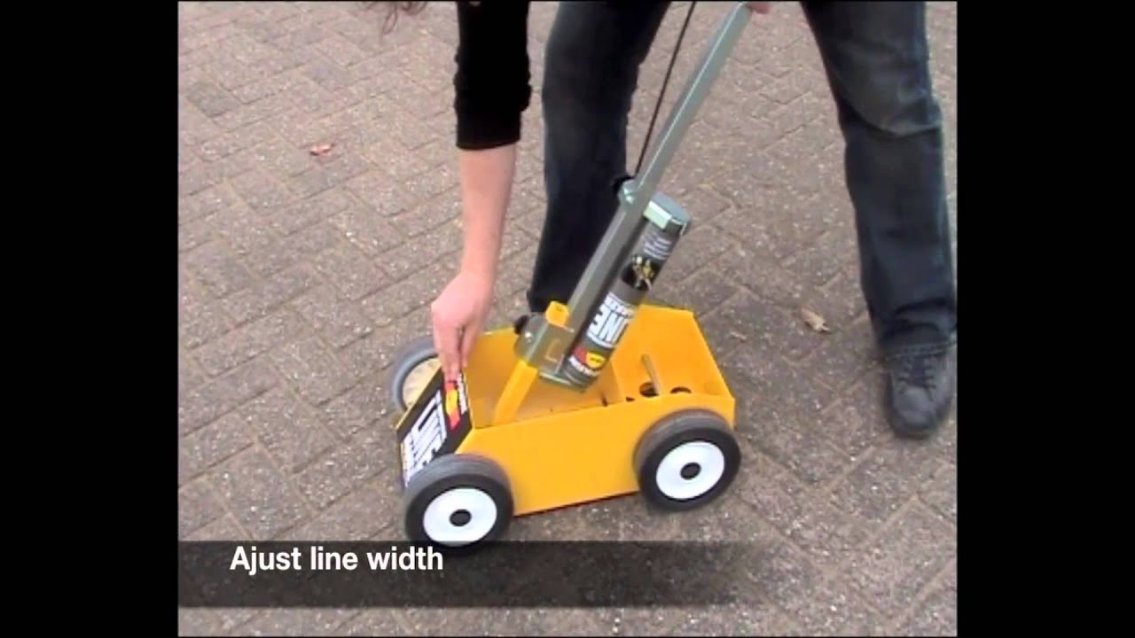 How to Create Sharp, Durable Lines Quickly with Rust-Oleum Line Marking Paint and Applicator