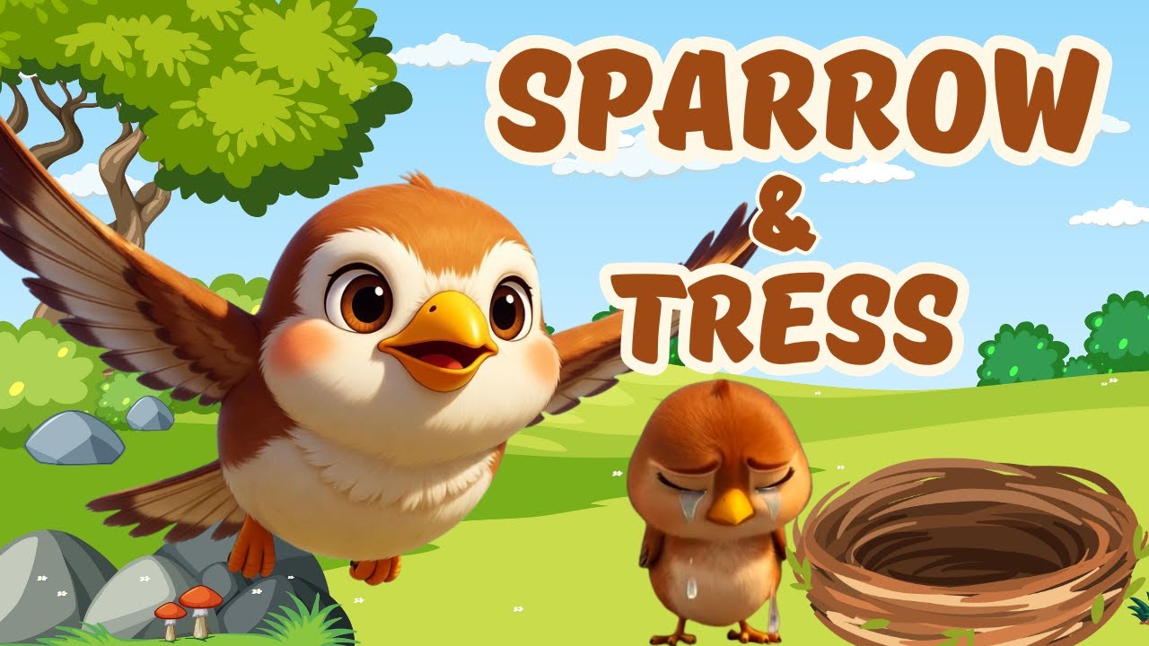 சிட்டுக் குருவியும் ஆலமரத் தாத்தாவும் 🐦🌳 | The Little Sparrow & Grandpa Banyan | Tamil Moral Stories
