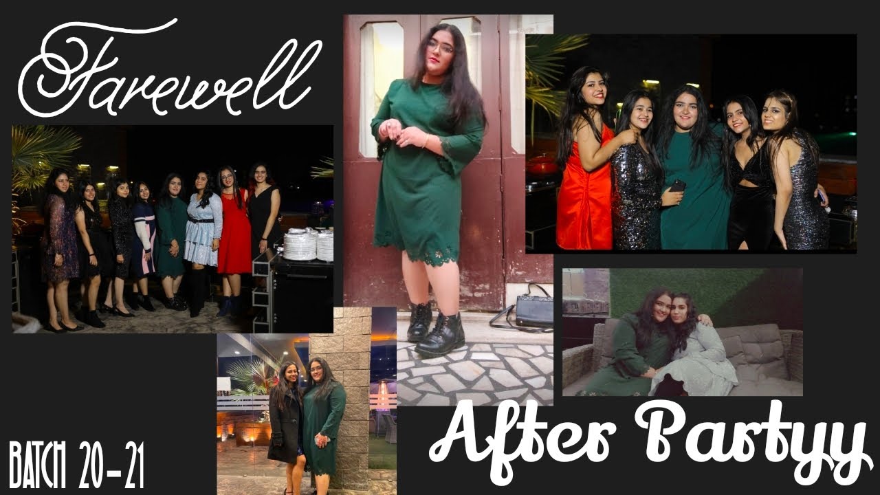 FAREWELL After Party 2020/Farewell 2020/Batch 20-21/After party vlog/Joysmita Singh
