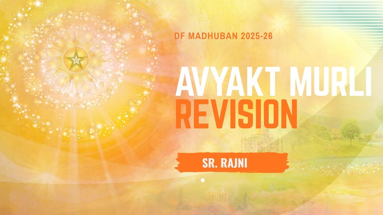 16/12/2025 I 5pm I Avyakt Murli Revision (15th Dec 2025) - Sr Rajni (Japan) I Gyan Sarovar I Mt. Abu