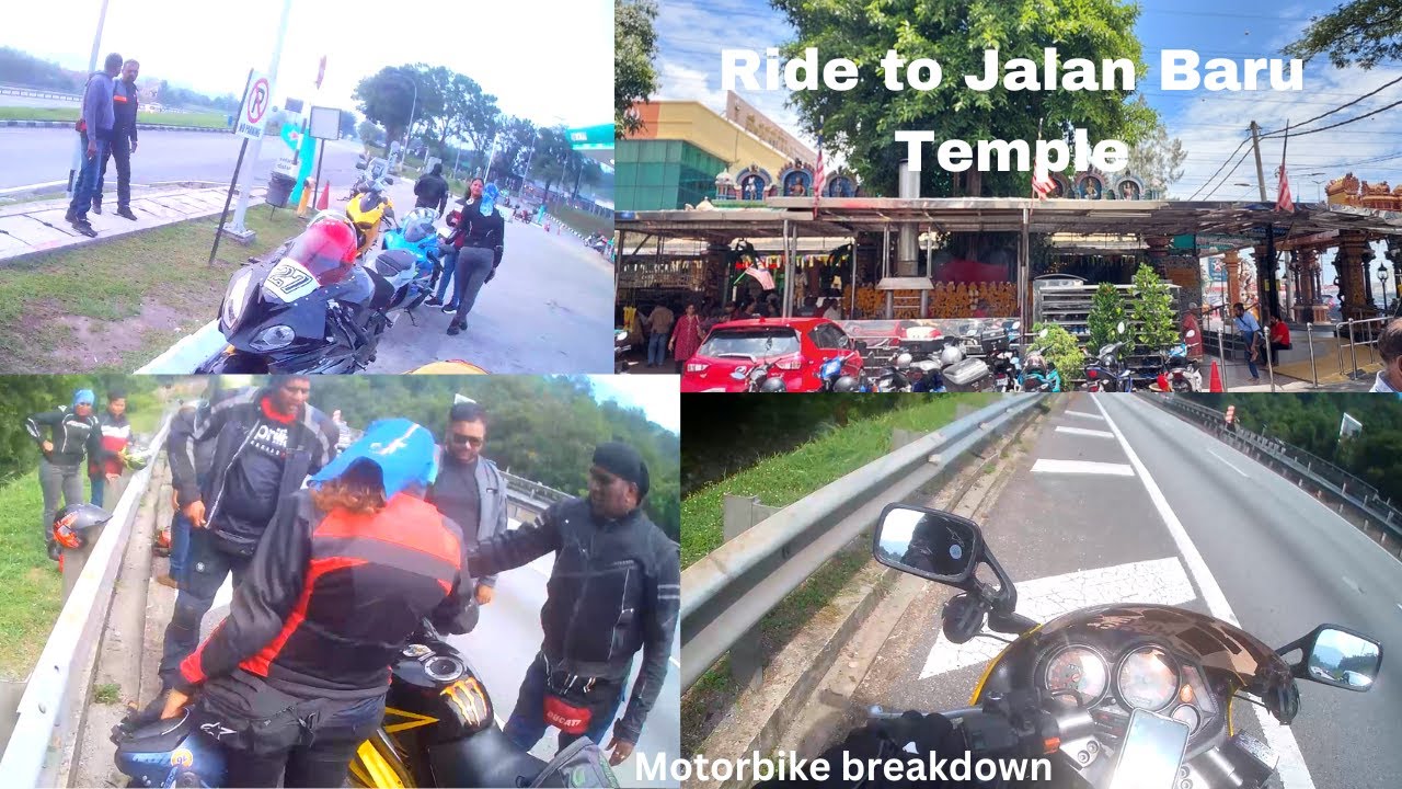 Ride to Jalan Baru Temple, Butterworth