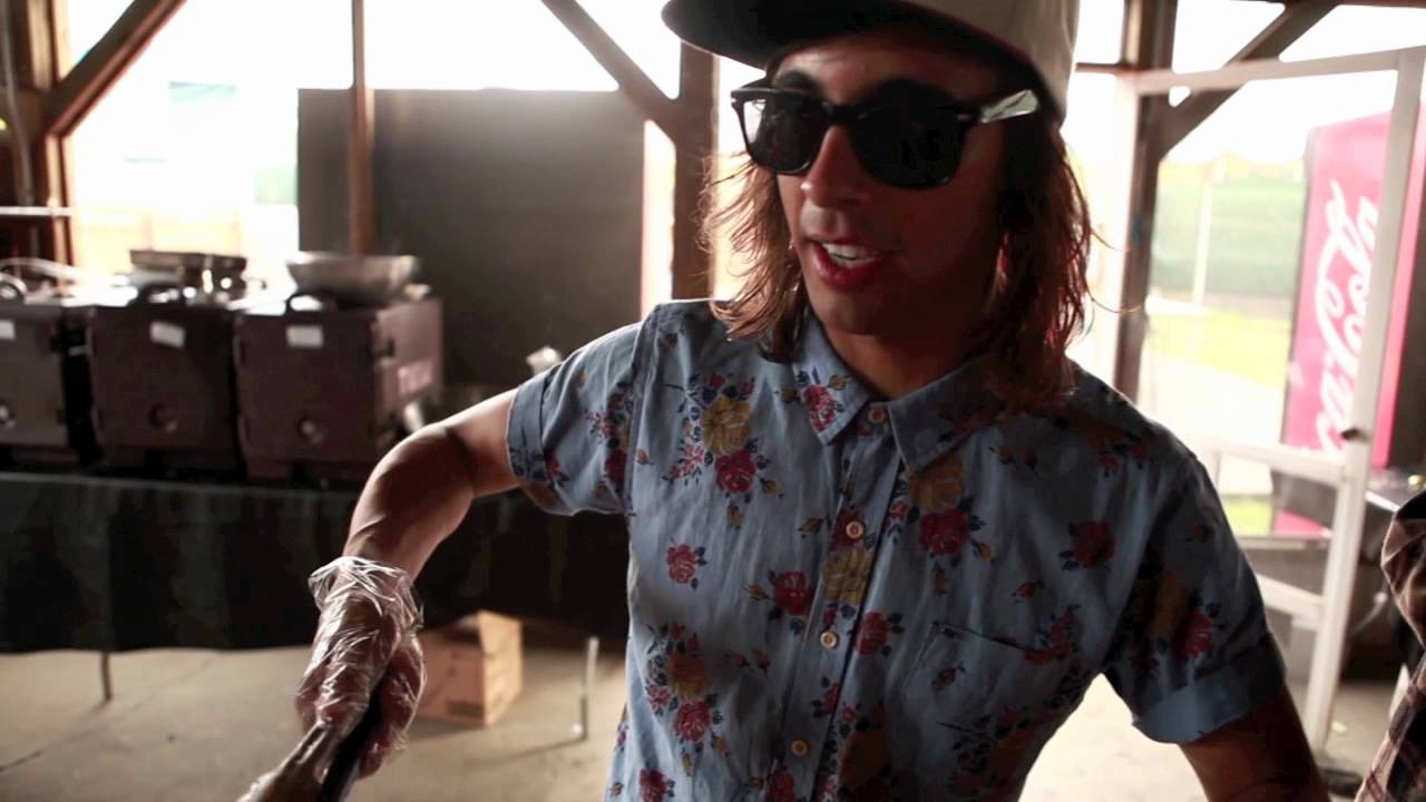 Pierce The Veil in Warped Tour 2012 Catering