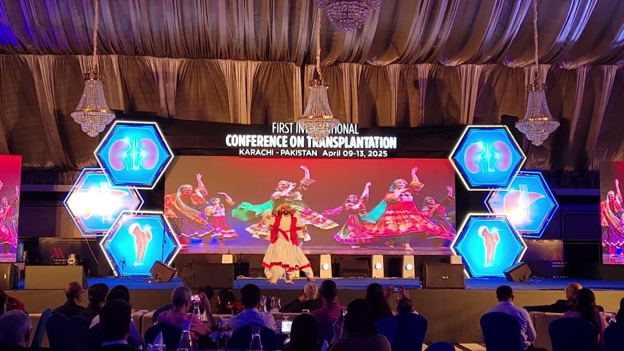 Live Pashto Cultural Dance at Gala Dinner | DUHS International Transplant Conference