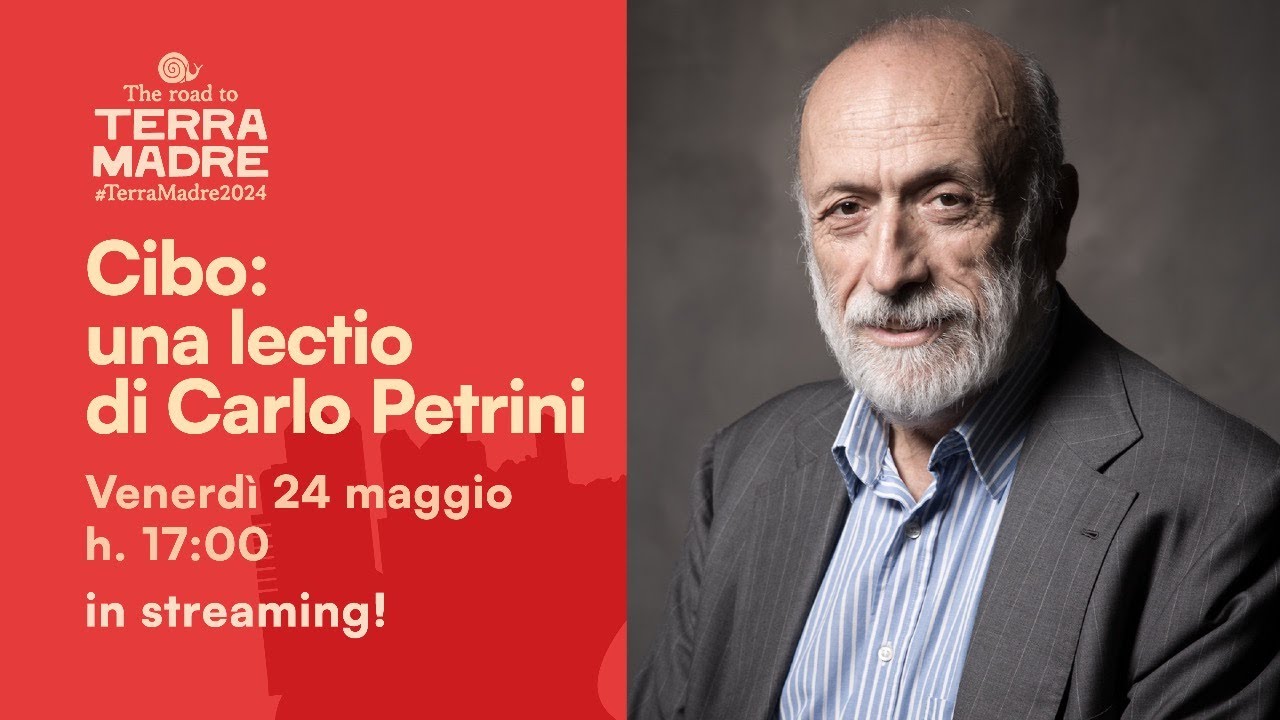 Cibo: una lectio di Carlo Petrini